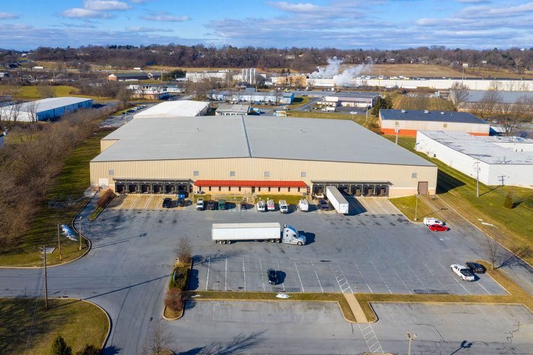 South Tree Drive - Aerial - Industrial Property