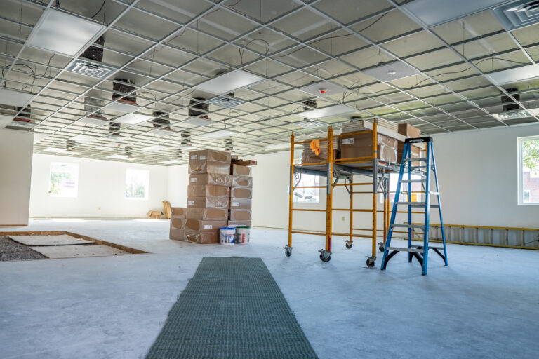 Doe Run Road Office/Retail Space - Main Room - Ready for for tenant to design the space